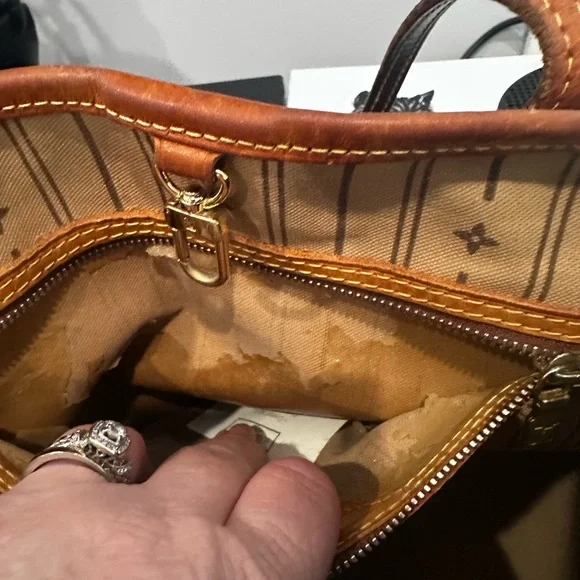Louis Vuitton Brown Monogram Neverfull PM - Picture 3 of 3